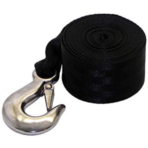 Boat Winch Straps with Tapered