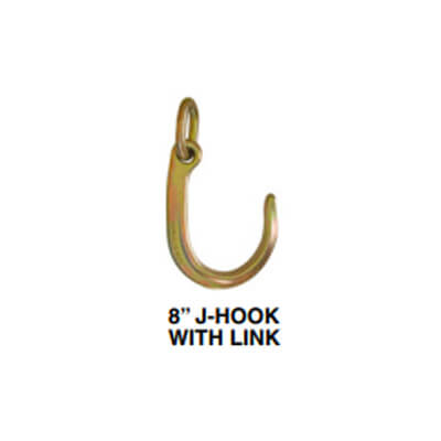 8” J-Hook with Link