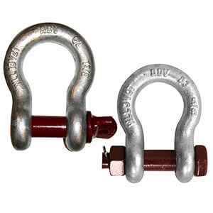 Standard Load Rated Shackles