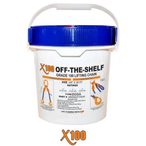 X100® Off-The-Shelf Grade 100 Double-Leg Lifting Chain