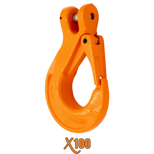 X100® Grade 100 Clevis Sling Hooks with Latch