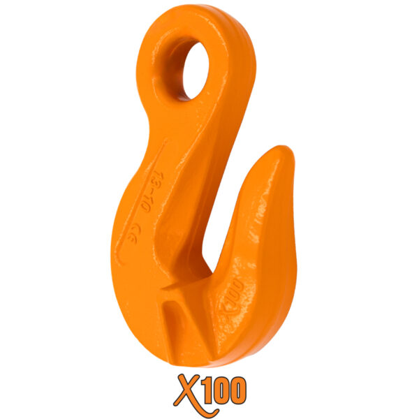 X100® Grade 100 Eye Grab Hooks With Cradle