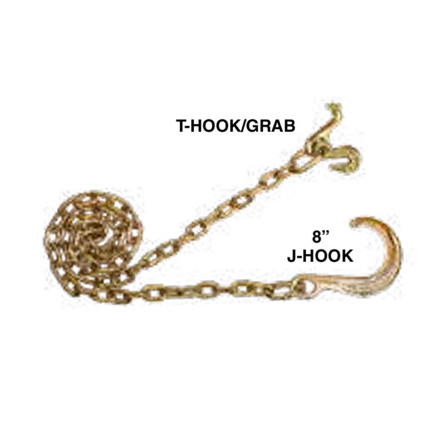 8” J-Hook &  T-Hook