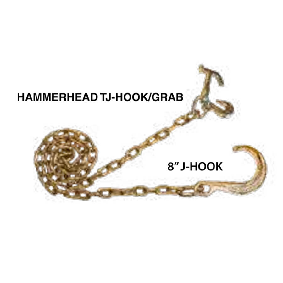 8” J-Hook & Hammerhead TJ-Hook